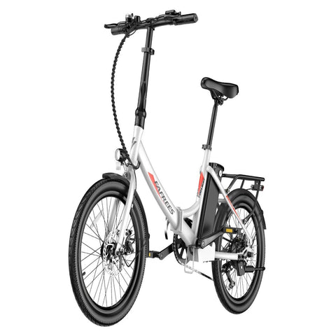 FAFREES F20 Light Electric Bike - 250W Motor 522WH Battery 60KM Range - White