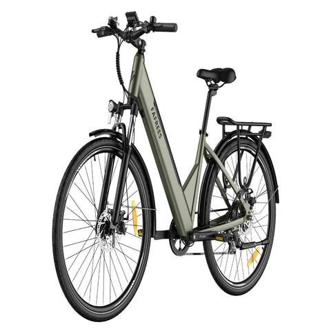 Electric Bike FAFREES F28 Pro - 250W Motor 522WH Battery 60KM Range - Green