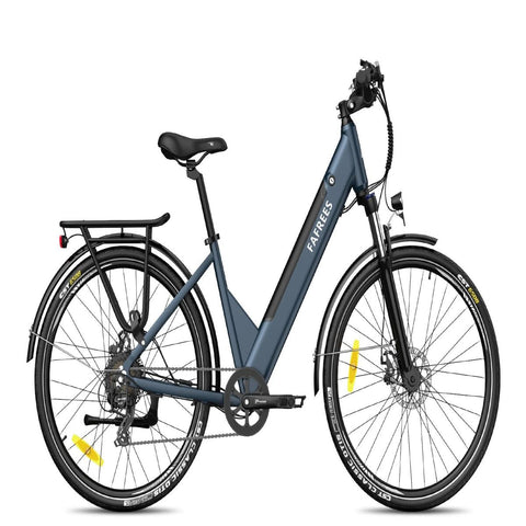 Electric Bike FAFREES F28 Pro - 250W Motor 522WH Battery 60KM Range - Blue