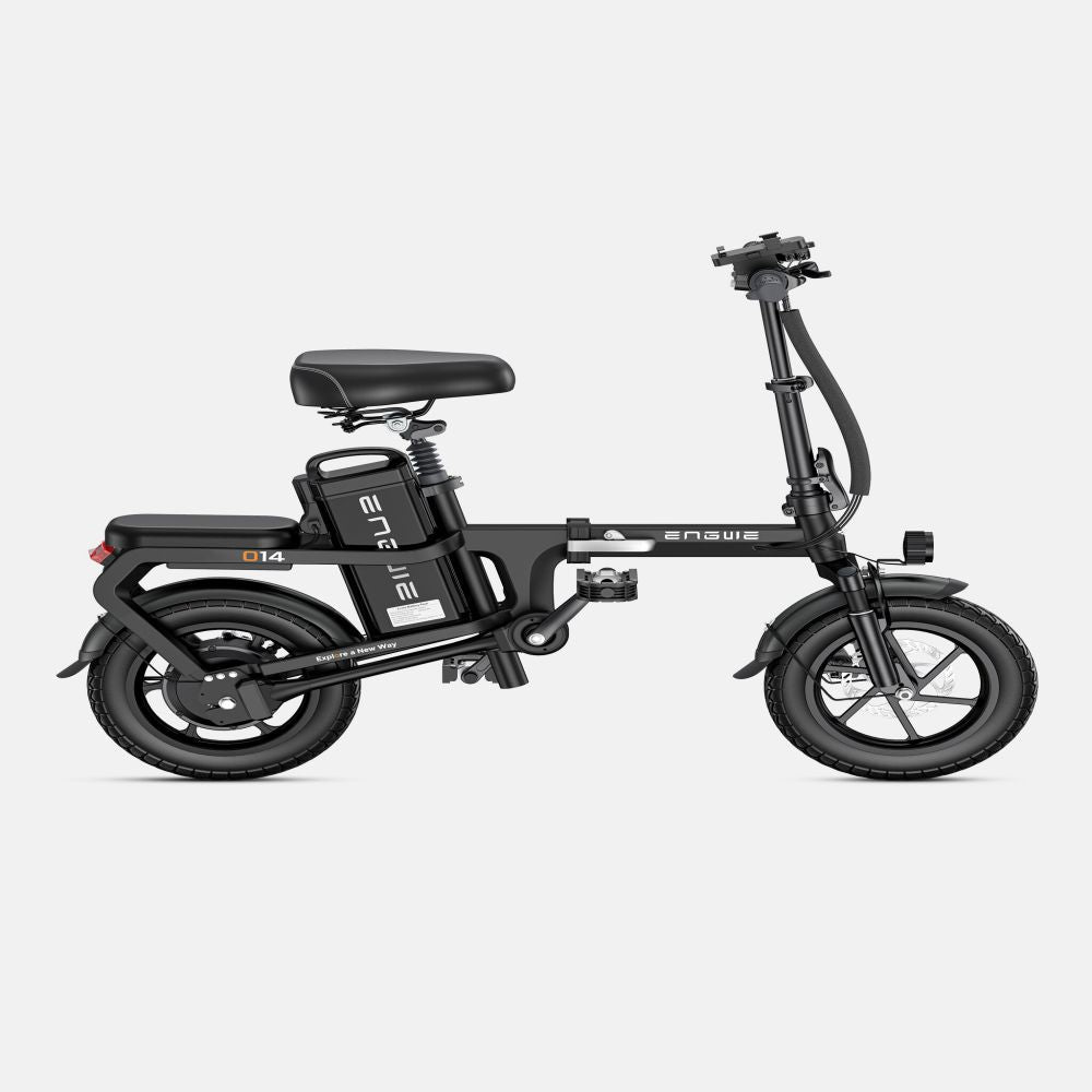 ENGWE O14 15.6AH Electric Bike - 250W Motor 748.8WH Battery 71KM Range Disc Brakes - Black