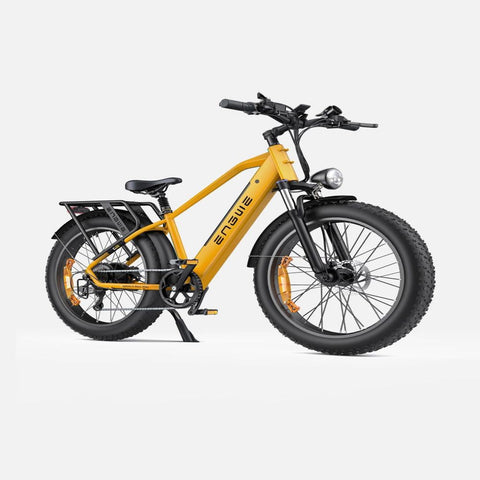 ENGWE E26 Electric Bike - 250W Motor 768WH Battery 140KM Range Disc Brakes - Yellow