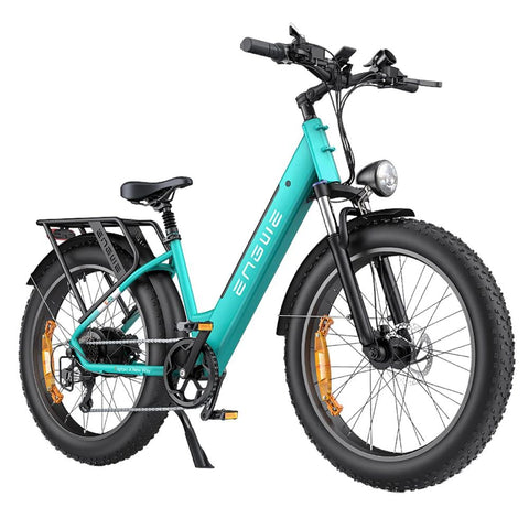 ENGWE E26 Step-thru Electric Bike - 250W 768WH 140KM Range Disc Brakes - Blue