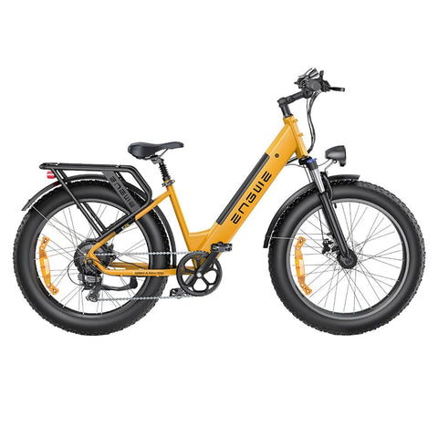 ENGWE E26 Step-thru Electric Bike - 250W 768WH 140KM Range Disc Brakes - Yellow