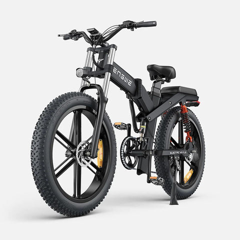 ENGWE X26 19.2AH Electric Bike - Powerful 1000W Motor 921.6WH Battery 64KM Range - Black