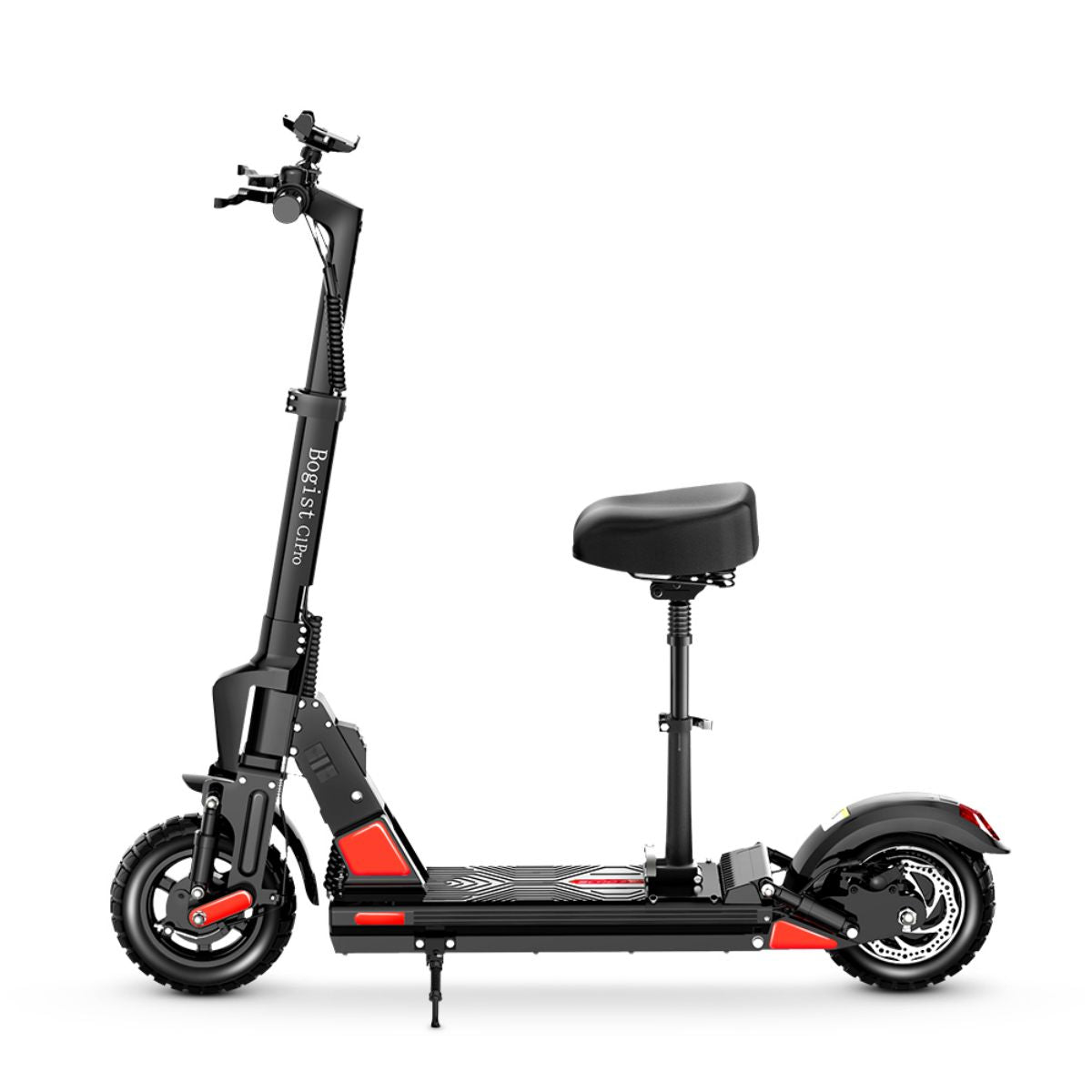 BOGIST C1Pro Electric Scooter - 500W Motor 624WH Battery 45KM Range Foldable Design - Black