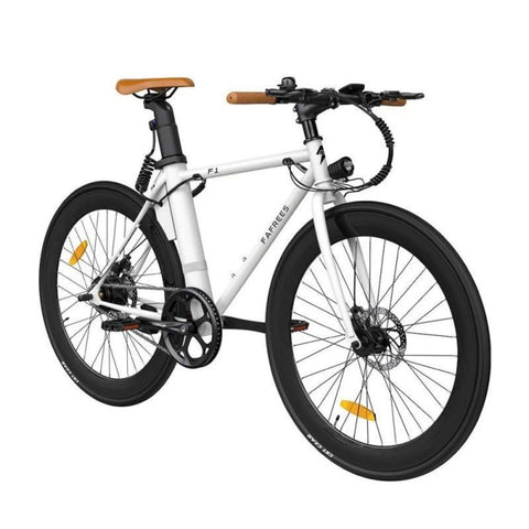 FAFREES F1 Electric Bike | 250W Motor 313.2WH Battery 40KM Range | White