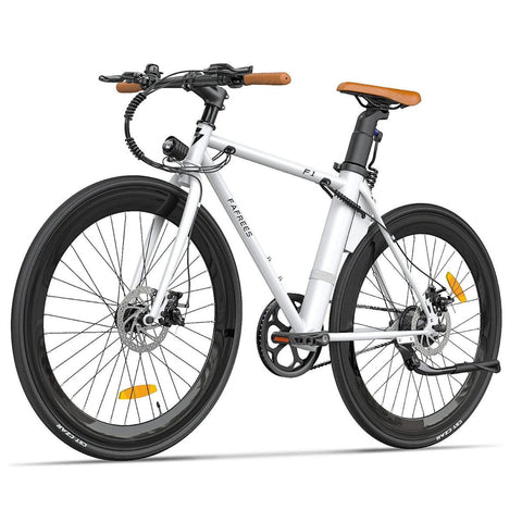 FAFREES F1 Electric Bike | 250W Motor 313.2WH Battery 40KM Range | White