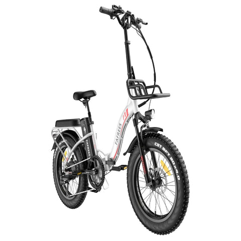 FAFREES F20 Max Electric Bike - 500W Power 864WH Battery 75KM Range | White