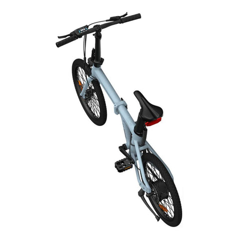 ADO Air 20 Electric Folding Bike - 250W Motor 36V9.6Ah Battery 100KM Assisted Autonomy Hydraulic Disc Brake - Blue