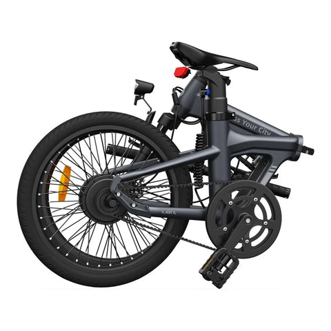 ADO Air 20S Electric Folding Bike - 250W Motor 36V9.6Ah Battery 100KM Assisted Autonomy Hydraulic Disc Brake - Grey
