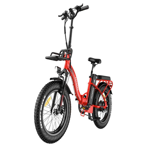 FAFREES F20 Max Electric Bike - 500W Power 864WH Battery 75KM Range | Red