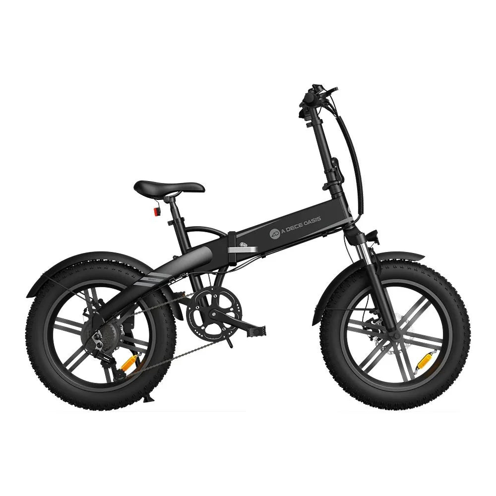 ADO Beast 20F Electric Folding Bike - 250W Motor 36V14.5Ah Battery 120KM Assisted Autonomy Hydraulic Disc Brake - Black