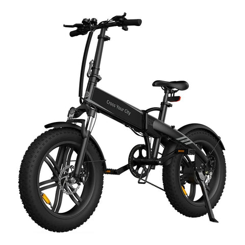 ADO Beast 20F Electric Folding Bike - 250W Motor 36V14.5Ah Battery 120KM Assisted Autonomy Hydraulic Disc Brake - Black