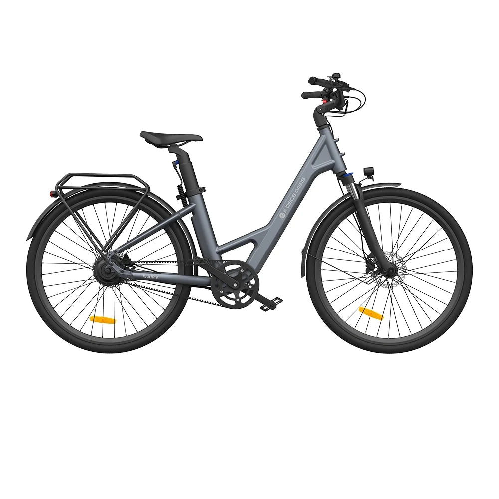 ADO Air 28 Pro Electric Bike - 250W Motor 36V9.6Ah Battery 100KM Assisted Autonomy Hydraulic Disc Brake - Grey