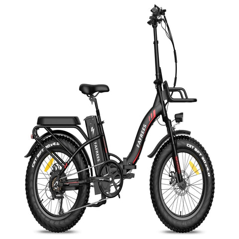 FAFREES F20 Max Electric Bike - 500W Motor 864WH Battery 75KM Range - Black