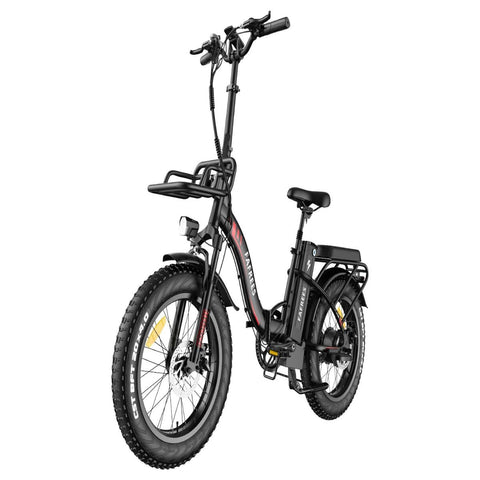 FAFREES F20 Max Electric Bike - 500W Motor 864WH Battery 75KM Range - Black