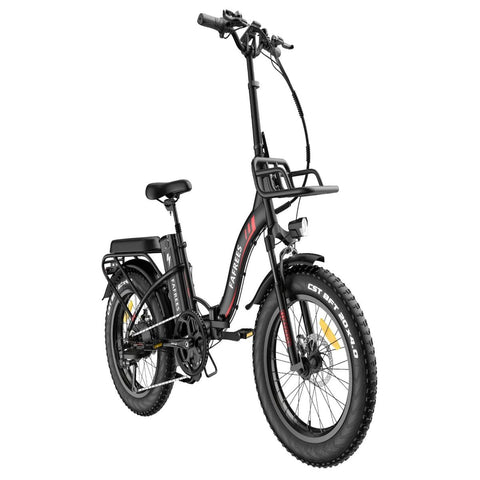 FAFREES F20 Max Electric Bike - 500W Motor 864WH Battery 75KM Range - Black