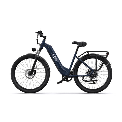 ONESPORT OT05 Electric Bike - 27.5" Wheels 250W Motor 36V18.2Ah Battery 60KM Range Disc Brakes - Blue