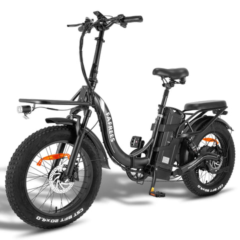 FAFREES F20 X-MAX Electric Bike - 750W Motor 48V30AH Battery 180KM PAS Mode Range Hydraulic Brakes - Black