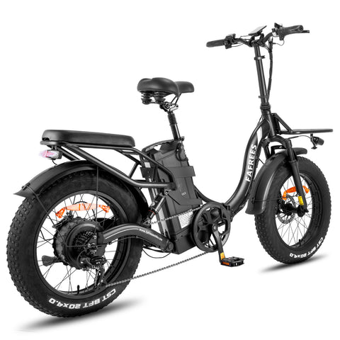 FAFREES F20 X-MAX Electric Bike - 750W Motor 48V30AH Battery 180KM PAS Mode Range Hydraulic Brakes - Black
