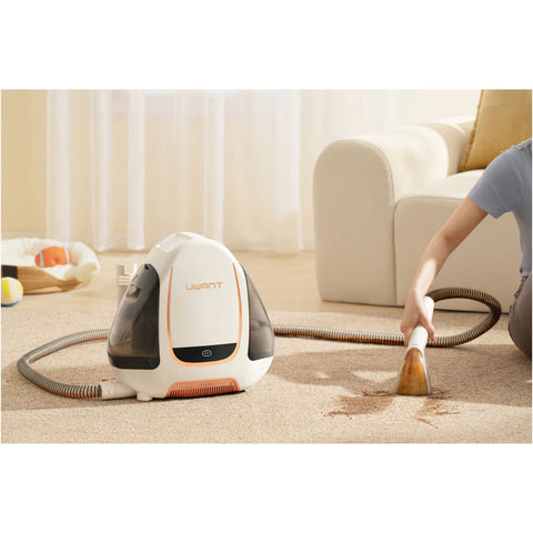 Uwant B100-S Vacuum Cleaner - 450W Power 12Kpa Suction 70dB Noise 1800ML Water Tank - White