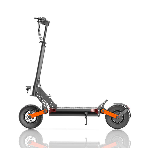 JOYOR S8-S-Z Electric Scooter - 600W*2 Motors 48V26AH Battery 75KM Range Disc Brakes Foldable Design - Black