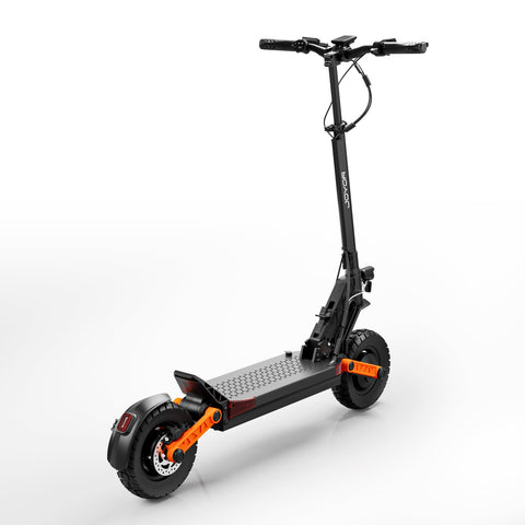 JOYOR S8-S-Z Electric Scooter - 600W*2 Motors 48V26AH Battery 75KM Range Disc Brakes Foldable Design - Black