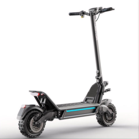 JOYOR E6-S Electric Scooter - 1600W*2 Motors 60V31.5AH Battery 85KM Range Disc Brakes Foldable Design - Black