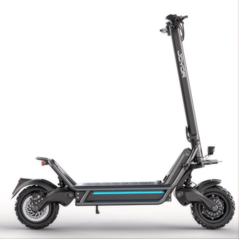 JOYOR E6-S Electric Scooter - 1600W*2 Motors 60V31.5AH Battery 85KM Range Disc Brakes Foldable Design - Black