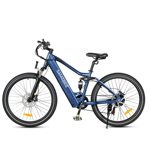 SAMEBIKE XD26-II Electric Bike - 750W Motor 48V14AH Battery 45KM Range Hydraulic Disc Brakes - Blue