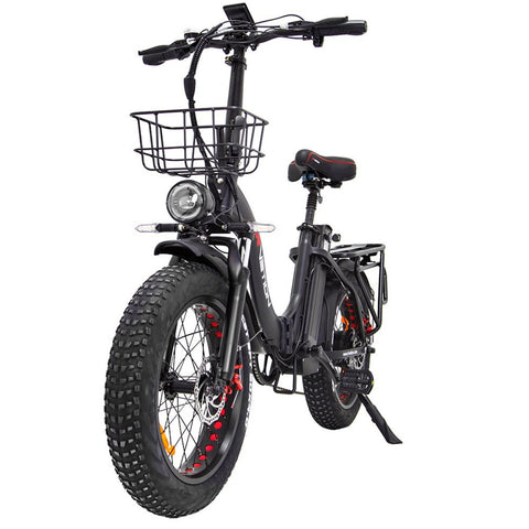 Electric Bike DrveTion CT20 - 20*4.0 Inch Tires 750W Motor 48V20Ah Battery Disc Brakes - Black