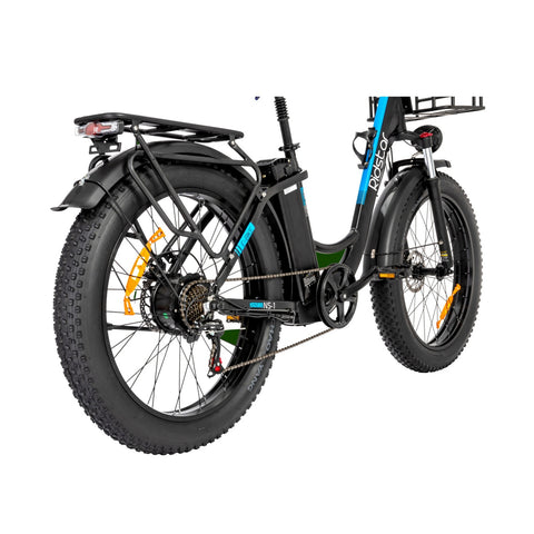 Ridstar MN26 Electric Bike - 750W Motor 48V20Ah Battery 26" Tires Mechanical Disc Brakes - Black