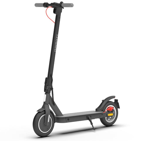 INVANTI ES09 EU Electric Scooter With CE Certificate - 350W Motor 36V7.5AH Battery 10-Inch Tires Mechanical Disc Brakes - Black