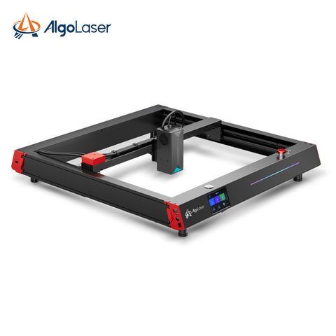 Laser Engraver AlgoLaser Delta - Laser Power 22W Engraving Speed 30000mm/min Working Area 440*415mm Light Source Technology Polarized Combined Light - Black Red