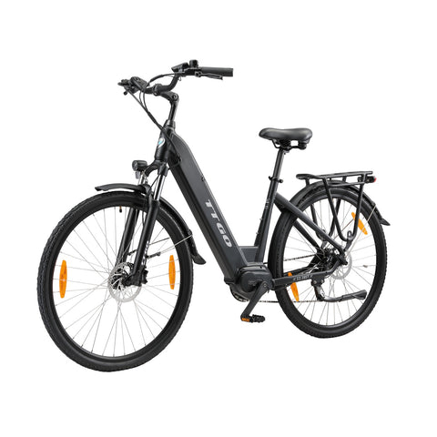 TTGO ZZ-28ST Electric Bike - 250W Motor 36V20AH Battery 28 Inch Tires Disc Brakes - Black