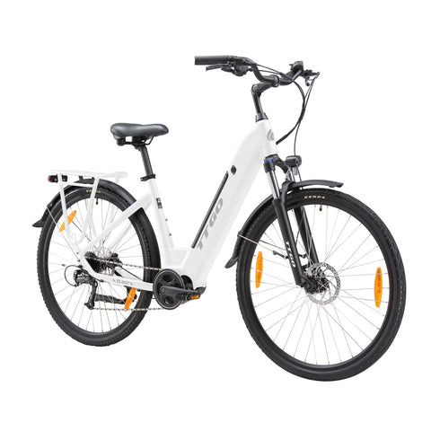 TTGO ZZ-28ST Electric Bike - 250W Motor 36V20AH Battery 28 Inch Tires Disc Brakes - White