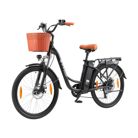 TTGO YY-26ST Electric Bike - 250W Motor 36V14.5AH Battery 26 Inch Tires Mechanical Disc Brakes - Black