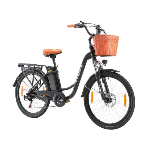 TTGO YY-26ST Electric Bike - 250W Motor 36V14.5AH Battery 26 Inch Tires Mechanical Disc Brakes - Black