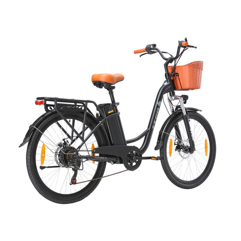 TTGO YY-26ST Electric Bike - 250W Motor 36V14.5AH Battery 26 Inch Tires Mechanical Disc Brakes - Black