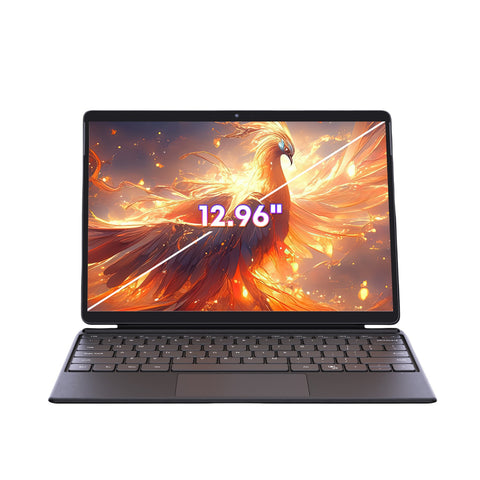 Tablet CHUWI Hi10 Max - Intel N100 Quad Core Processor 12.96" Display Windows 11 12GB+512GB 4800mAh Battery Additional HiPen H7/H8 Stylus Included- Grey