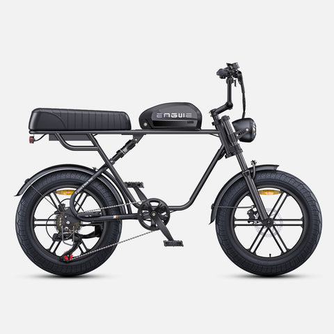 ENGWE M1 NL E-Bike - 250W Motor 48V 15.6AH Battery 20-Inch Tires Hydraulic Disc Brakes Handlebar-less Shift Knob - Black