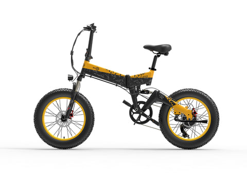 BEZIOR XF200 Electric bicycle Black and Yellow