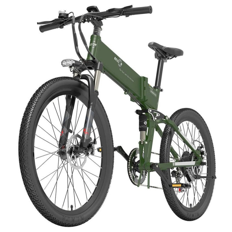 Electric Bicycle BEZIOR X500Pro Black and Green