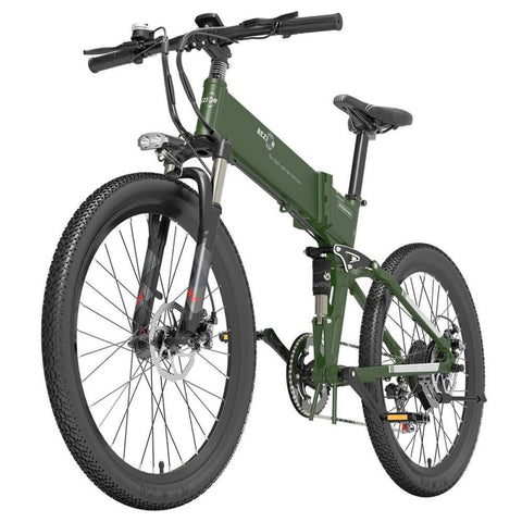 Electric Bicycle BEZIOR X500Pro Black and Green