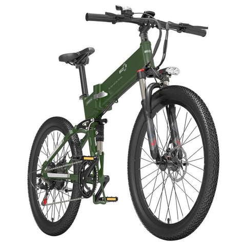 Electric Bicycle BEZIOR X500Pro Black and Green