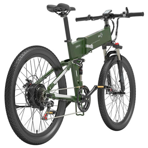 Electric Bicycle BEZIOR X500Pro Black and Green