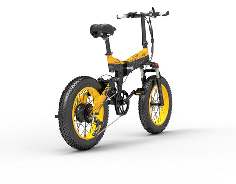 BEZIOR XF200 Electric bicycle Black and Yellow