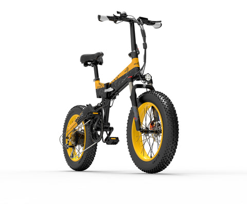 BEZIOR XF200 Electric bicycle Black and Yellow