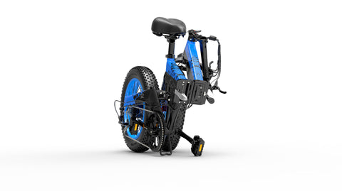 BEZIOR XF200 Electric bicycle Black and Blue