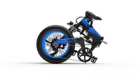 BEZIOR XF200 Electric bicycle Black and Blue